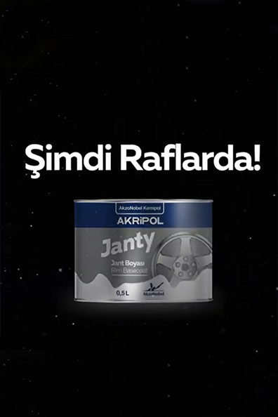 Uygulamaya hazır halde ve sıfır atık yönetmeliğine uygun olarak üretilen krom efektli jant boyamız.